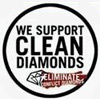 Support clean diamonds