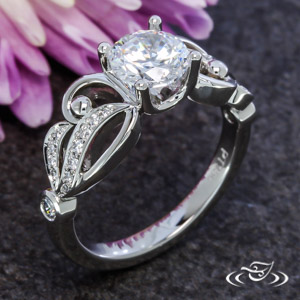 Fleur D' Love Engagement Ring