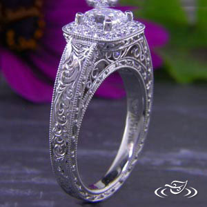 Artistic Engagement Ring