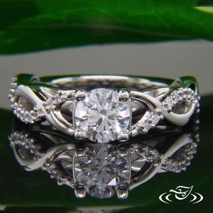 unique custom engagement rings