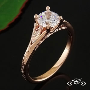 Rose Gold ring 59552