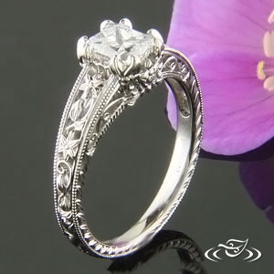 unique custom engagement rings