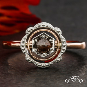 non-stone halo rings