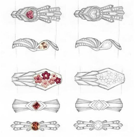 Wedding Rings Gold Retro Drawing Sketch Graphic by Stian Iversen · Creative  Fabrica