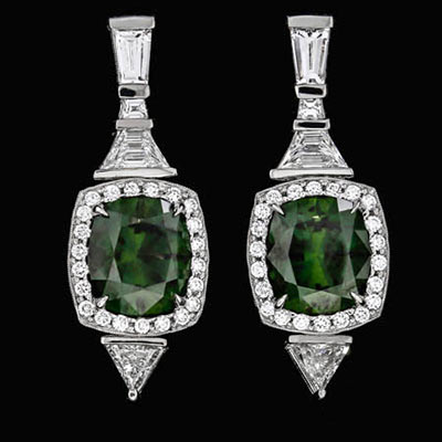 montana sapphire earrings