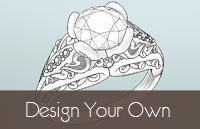 how to design your own unique custom engagement ring
