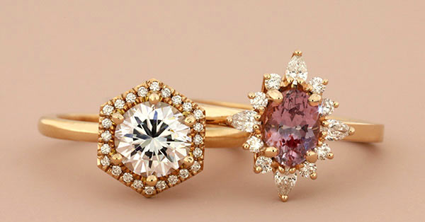 Halo Engagement Rings