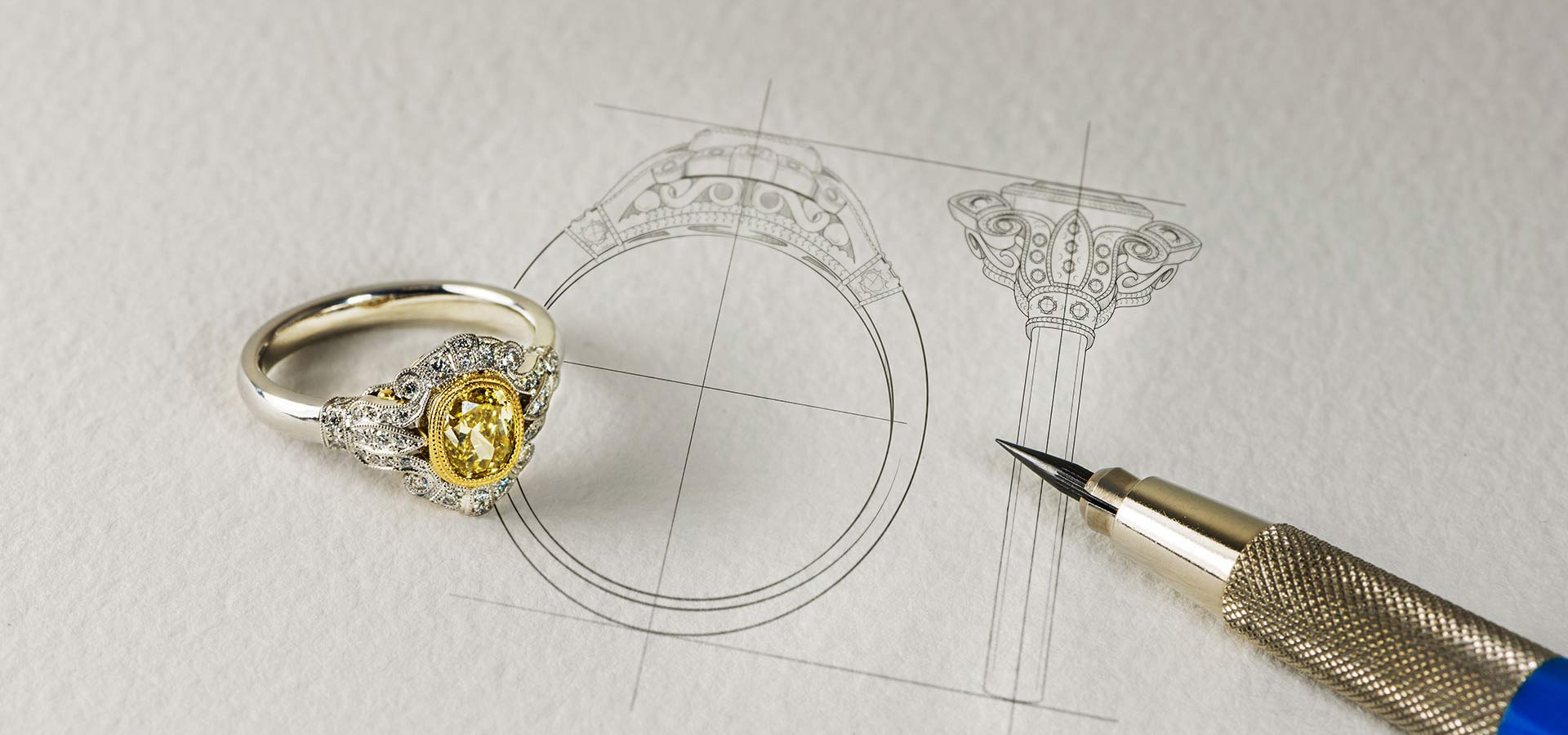 Design Your Own Engagement Ring Custom Jewelry Green Lake Jewelry