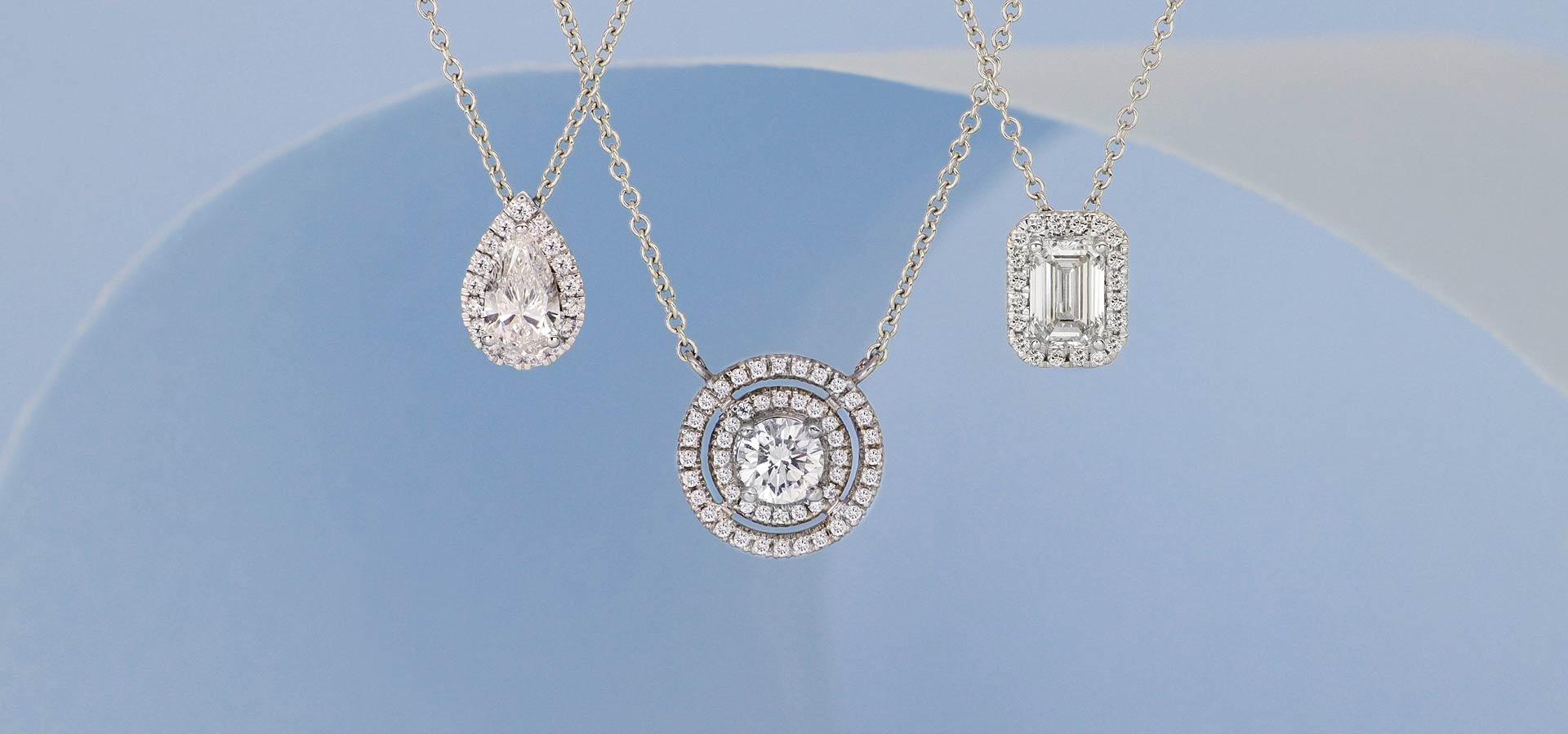 diamond pendant collection