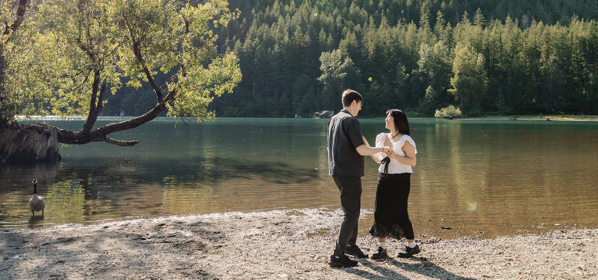 Green Lake Couple