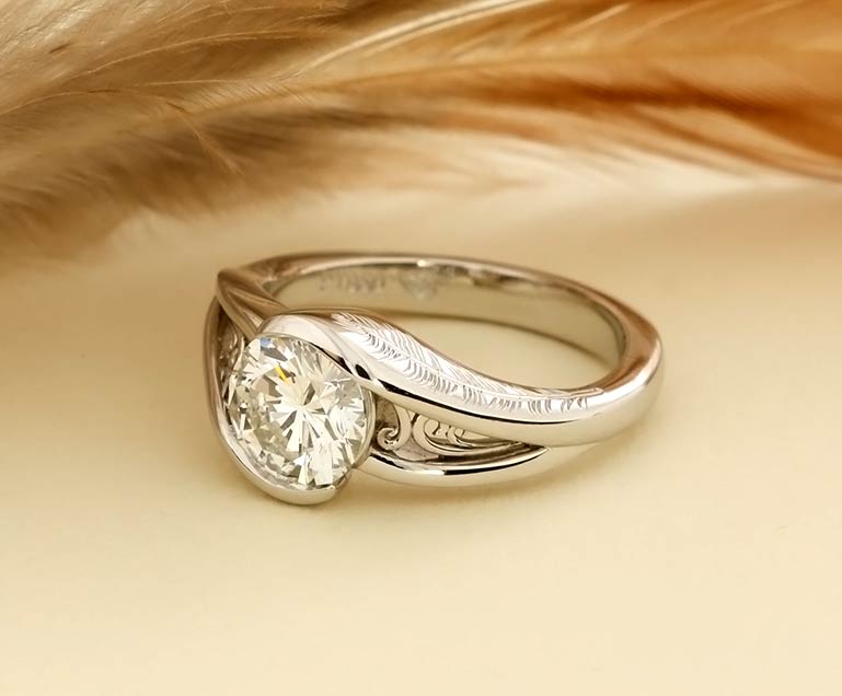 Design Your Own Custom Engagement Ring Green Lake Jewelry
