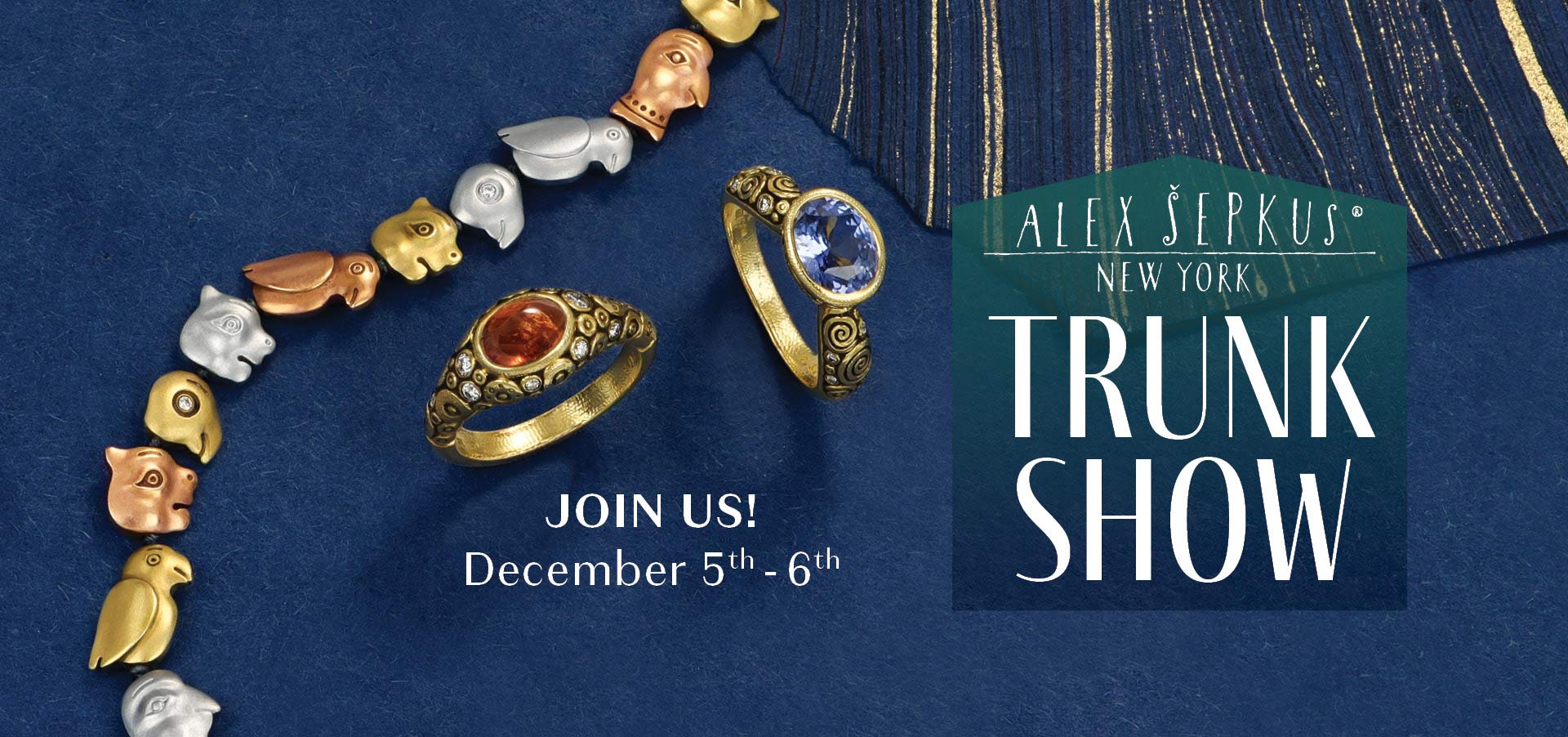 Alex Šepkus Trunk Show