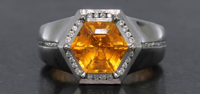 citrine ring