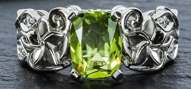 peridot ring