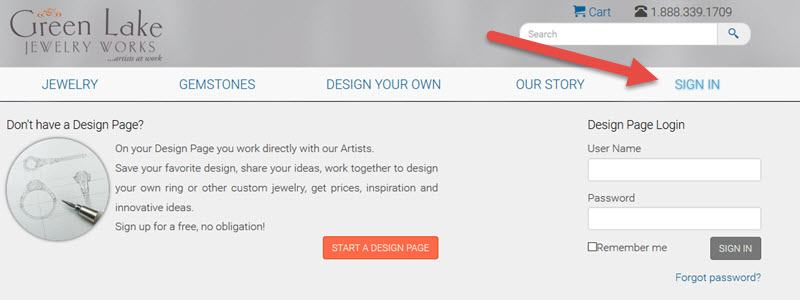 Create a Design Page