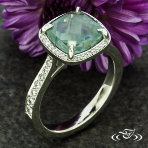 Montana Sapphire engagement ring
