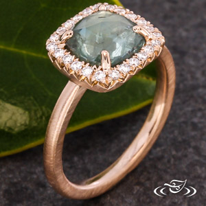 Montana Sapphire engagement ring