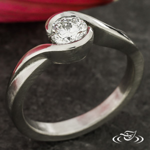 Wrap Style Engagement Ring