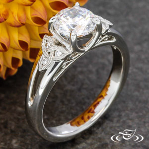 Celtic design engagement rings 2025