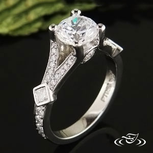 Platinum Split Shank Mounting