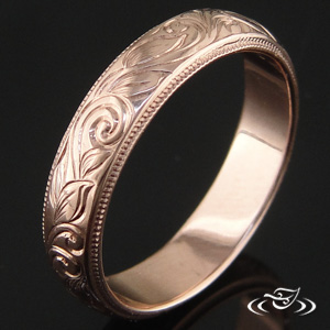 Rose Gold ring 82075