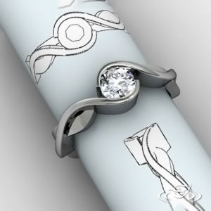Classic Wrap With A Twist On The Side.