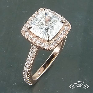 Rose Gold ring 83936