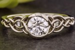 Celtic engagement ring