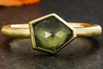 Rustic engagement ring